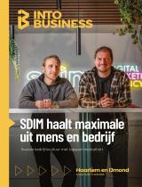 Magazine cover for INTO Business - Haarlem en IJmond Lente 2025