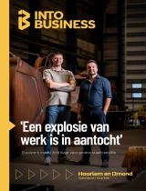 Magazine cover for INTO Business - Haarlem en IJmond Zomer 2025